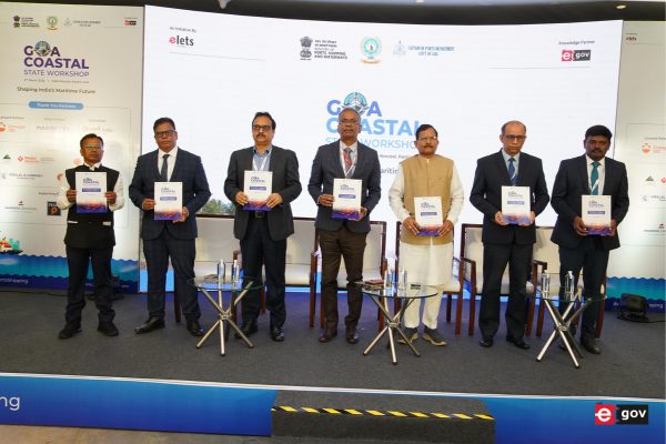 Goa Coastal State Workshop 2026. Graced by Shri Shripad Yesso Naik, Hon'ble Minister of State (MNRE), Government of India, and Shri Digambar Kamat, Hon'ble Minister, Government of Goa